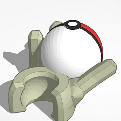 Mô hình bàn tay cầm Pokeball cho Dummy 13 - In 3D độc đáo