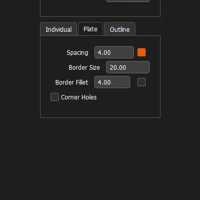 Tấm lưới hình lục giác (Hexagon Grid) tùy chỉnh 5x5 - In 3D & Laser