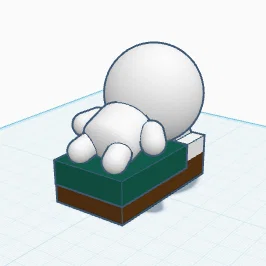 Mô hình in 3D Tired Guy - Chàng trai buồn ngủ cực dễ thương
