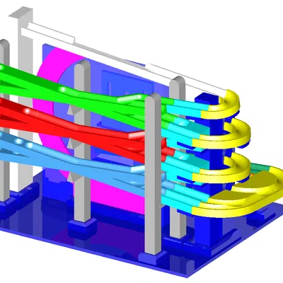Ball Clock - Đồng hồ bi cơ khí cổ điển