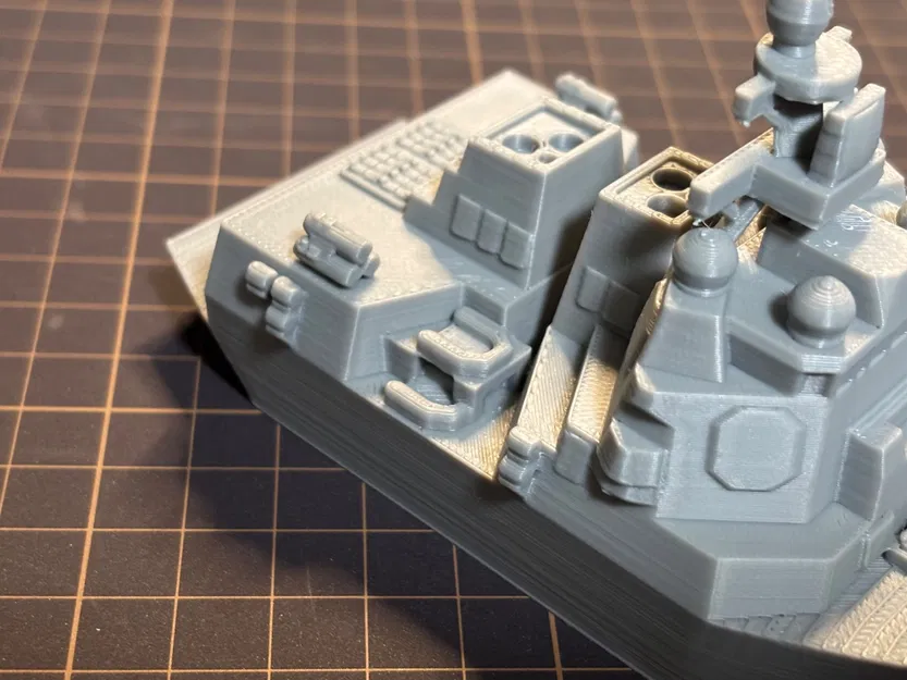 Mô hình tàu khu trục Arleigh Burke-class in 3D độc đáo - Image 3