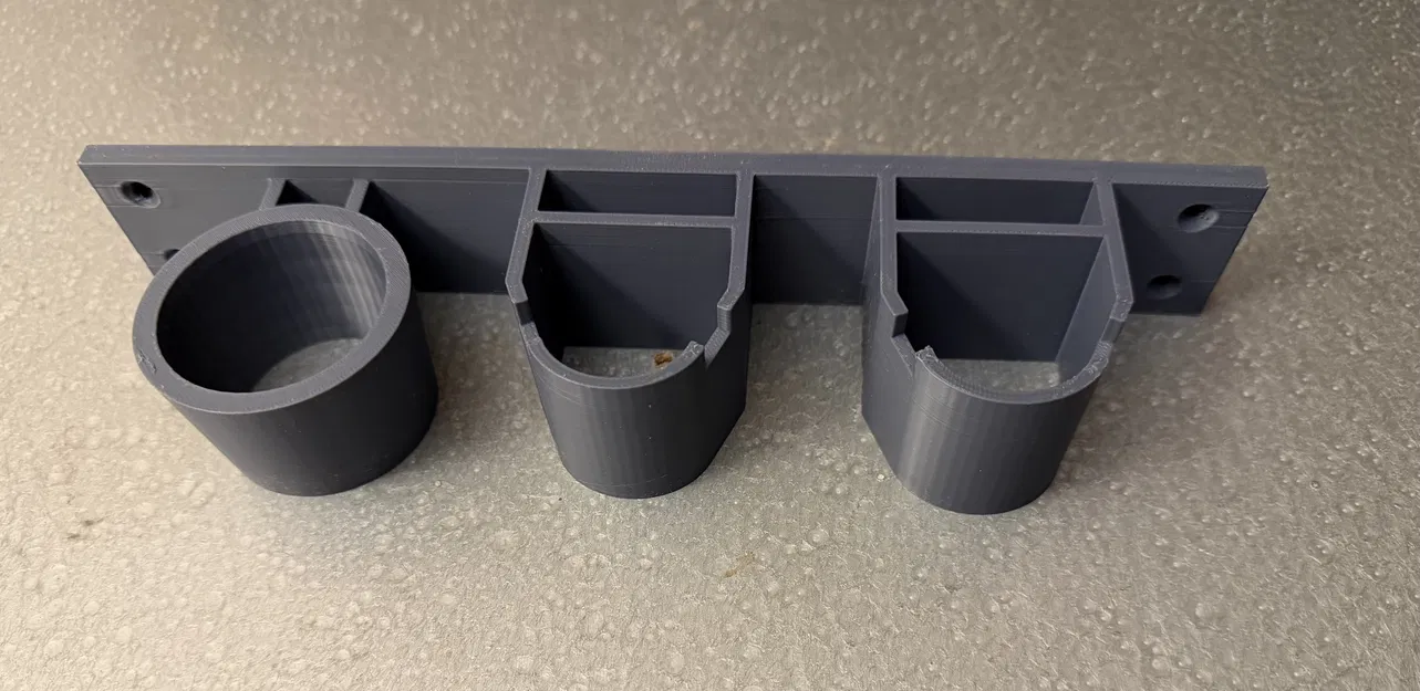 Giá treo tường 3D cho máy khoan Bosch PS20 và bộ 2 pin - Image 1