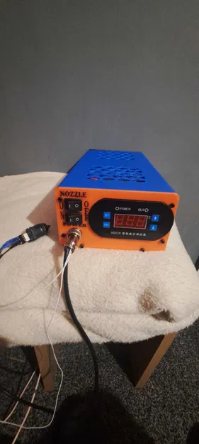 Bộ nguồn gia nhiệt đầu phun 24V (S500-24) kèm bộ điều khiển nhiệt độ kỹ thuật số - Image 1