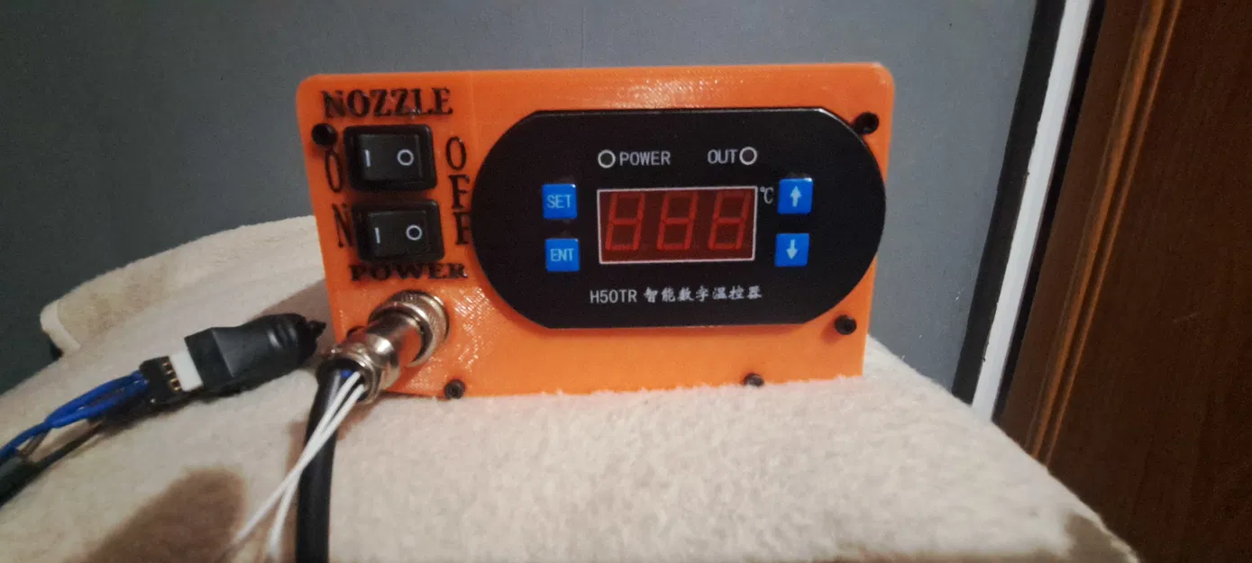 Bộ nguồn gia nhiệt đầu phun 24V (S500-24) kèm bộ điều khiển nhiệt độ kỹ thuật số - Image 2