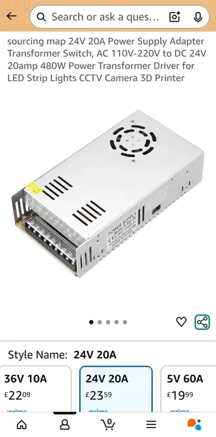 Bộ nguồn gia nhiệt đầu phun 24V (S500-24) kèm bộ điều khiển nhiệt độ kỹ thuật số - Image 5