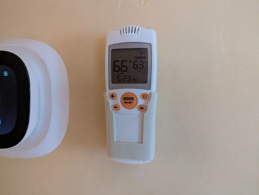 Giá treo tường cho remote lò sưởi không dây Durablow - Image 1