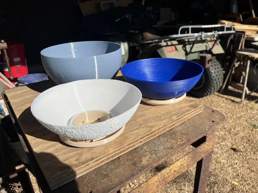 Chậu trồng cây cảnh - Tận dụng các bộ phận in dư - Image 1