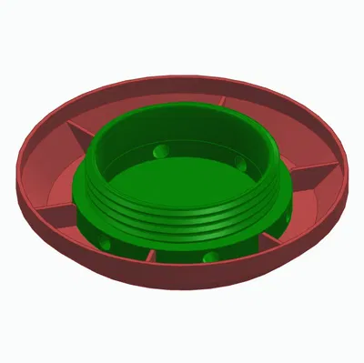 Chậu trồng cây cảnh - Tận dụng các bộ phận in dư