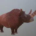 Mô hình Tê giác lông mượt (Woolly Rhinoceros) in 3D cực chi tiết - Thumbnail 1