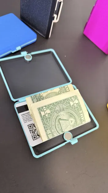 Ví tối giản R7 (Nam châm + Bản lề bằng sợi nhựa) | R7Makers - Image 8