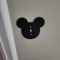 Ốp công tắc đèn hình Mickey - Thumbnail 1