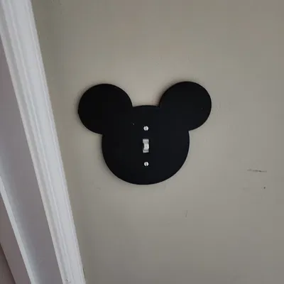 Ốp công tắc đèn hình Mickey