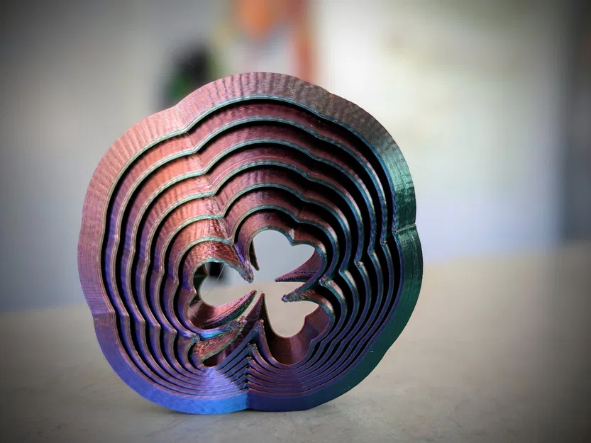 Fidget Cỏ Ba Lá Xếp Lớp - Mẫu Trang Trí Lễ Thánh Patrick - Image 2