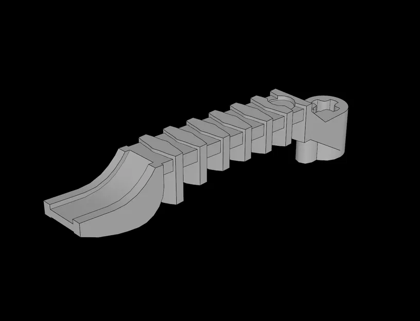 Mô hình tay cầm Bionicle Thornax Launcher 1x7 tương thích Lego - Image 1