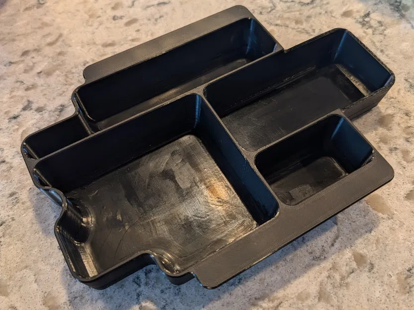 Khay tổ chức ngăn để đồ trung tâm cho xe Cadillac Vistiq 2026 - Image 2