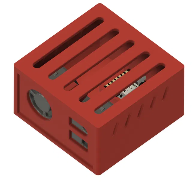 Vỏ máy đo chất lượng không khí SEN66/XIAO ESP32 - Image 3