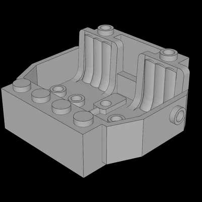 Khung Xe Đua 2 Chỗ Ngồi Tương Thích Với Lego (30149)
