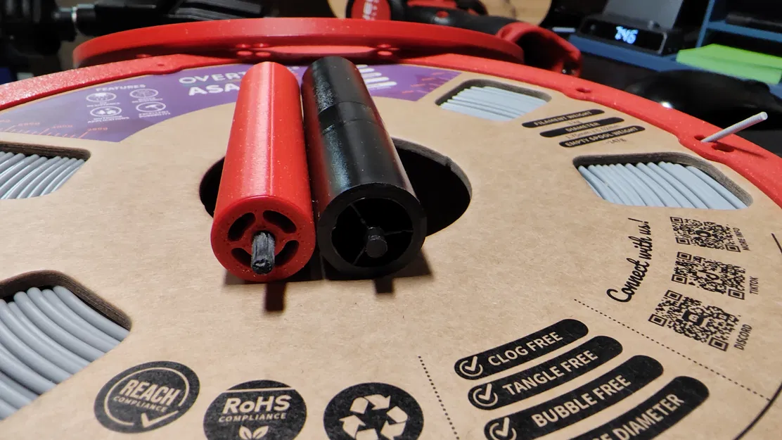 Bộ vòng đệm cuộn nhựa và con lăn sau cho Qidi Q2 Box - Image 4