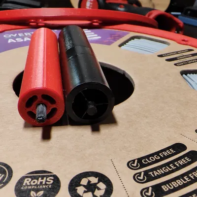 Bộ vòng đệm cuộn nhựa và con lăn sau cho Qidi Q2 Box