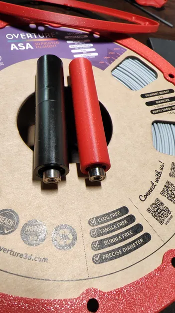 Bộ vòng đệm cuộn nhựa và con lăn sau cho Qidi Q2 Box - Image 5