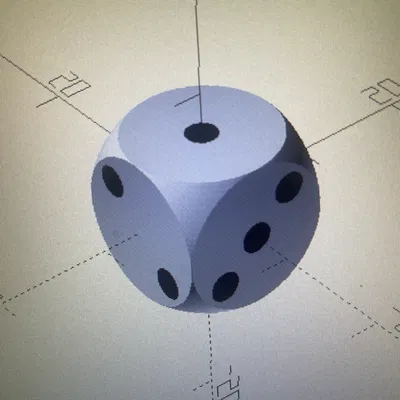 Xúc xắc Parametric: D6, tùy chọn 1 hoặc 2 màu