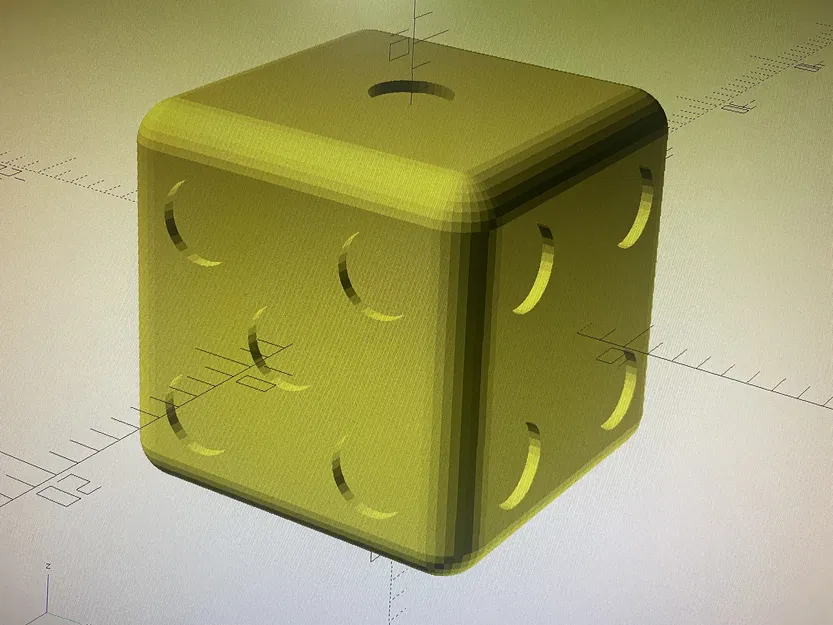 Xúc xắc Parametric: D6, tùy chọn 1 hoặc 2 màu - Image 2