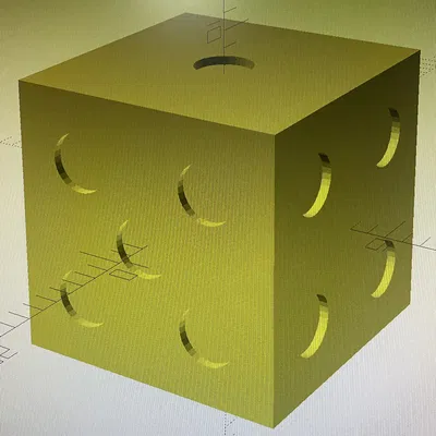 Xúc xắc Parametric: D6, tùy chọn 1 hoặc 2 màu