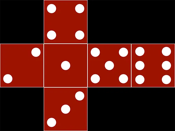 Xúc xắc Parametric: D6, tùy chọn 1 hoặc 2 màu - Image 4