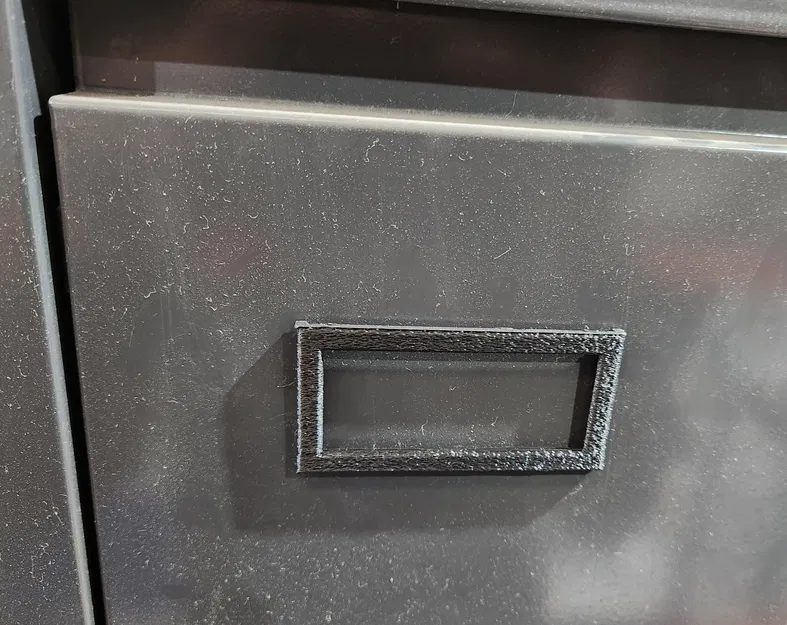 Khung Gắn Nhãn Tủ Hồ Sơ (File Cabinet Label Holder) - Dễ Dàng Thay Thế - Image 1