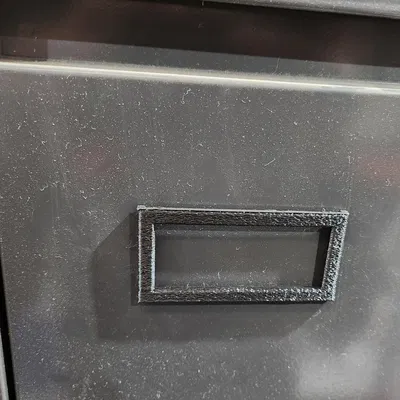 Khung Gắn Nhãn Tủ Hồ Sơ (File Cabinet Label Holder) - Dễ Dàng Thay Thế