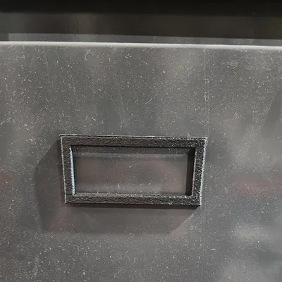 Khung Gắn Nhãn Tủ Hồ Sơ (File Cabinet Label Holder) - Dễ Dàng Thay Thế