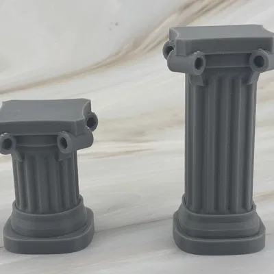 Bộ bệ đỡ phong cách Hy Lạp - La Mã Corinthian – Trang trí cổ điển