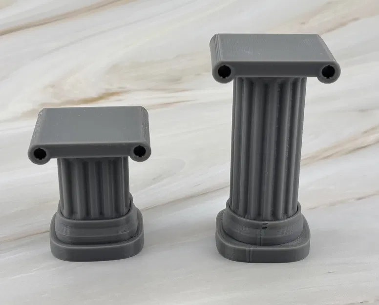 Bộ Bệ Đỡ Phong Cách Hy Lạp - La Mã (Ionic) - Trang Trí Cổ Điển - Image 3