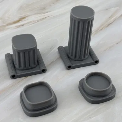 Bộ Bệ Đỡ Phong Cách Hy Lạp - La Mã (Ionic) - Trang Trí Cổ Điển