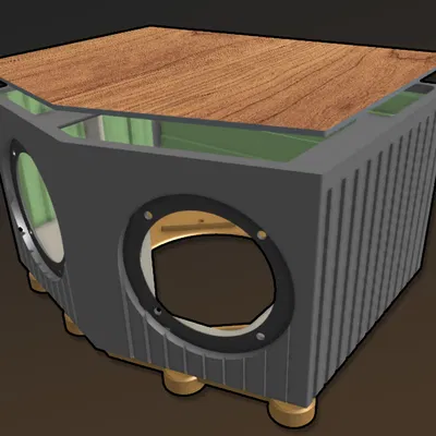 Bluetooth Speaker 25 - Vỏ loa stereo in 3D chất lượng cao