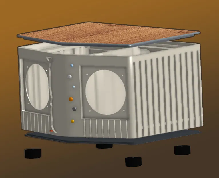 Bluetooth Speaker 25 - Vỏ loa stereo in 3D chất lượng cao - Image 6