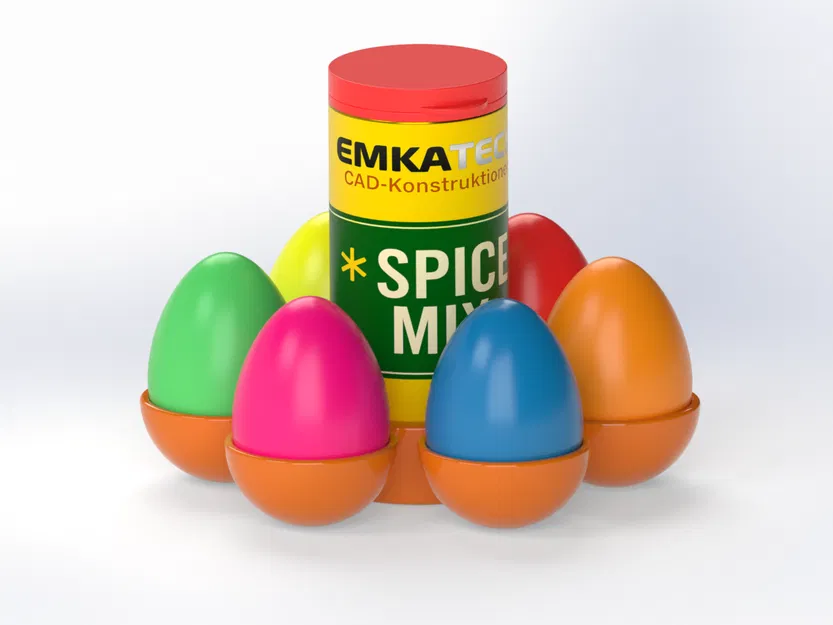 Giá đỡ trứng kết hợp khay đựng gia vị - Image 1