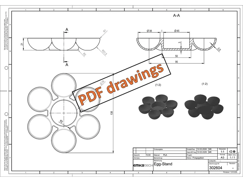 Giá đỡ trứng kết hợp khay đựng gia vị - Image 3