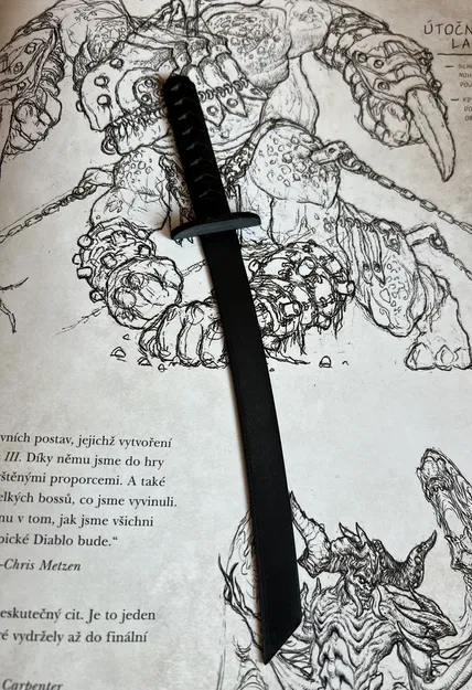 Đánh dấu trang sách Katana (Katana Bookmark) - Image 3