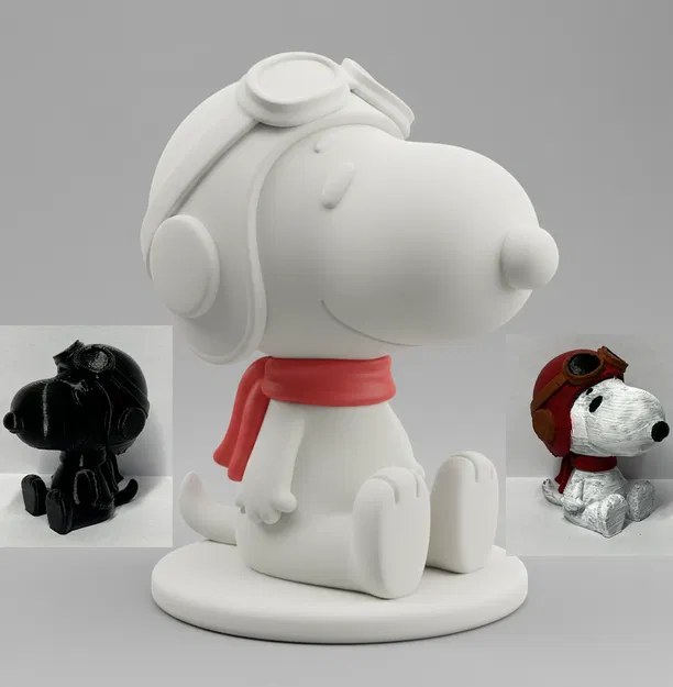 Mô hình Snoopy phiên bản Chibi đáng yêu - Image 1
