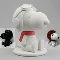 Mô hình Snoopy phiên bản Chibi đáng yêu - Thumbnail 1