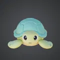 Mô hình Rùa Biển Dễ Thương – Chú Rùa Hoạt Hình Đáng Yêu - Thumbnail 1