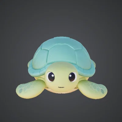 Mô hình Rùa Biển Dễ Thương – Chú Rùa Hoạt Hình Đáng Yêu