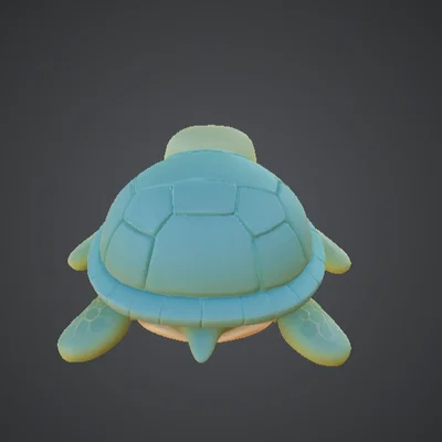 Mô hình Rùa Biển Dễ Thương – Chú Rùa Hoạt Hình Đáng Yêu