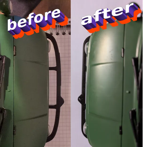 Cản trước cho FMS FCX24 Unimog, RC Crawler 1:24 - Image 1