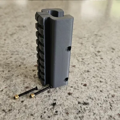 Tay cầm bơm Picatinny cho Lanard Triple Shot / Air Zone / Huntsman Pillager X12