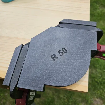 Khuôn bo góc gỗ (Router Jig) 3D cho máy phay cầm tay - R25, R50, R75