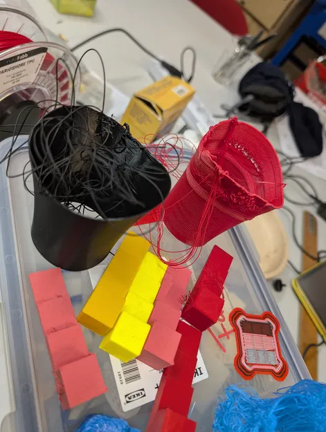 Mô hình mẫu in test TPU 3D: Kiểm tra độ cứng và chất lượng vật liệu - Image 1