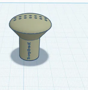 Đầu vòi sen tưới cây đa năng (Watering can nozzle) - File in 3D - Image 1