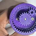 Bánh răng hành tinh 4:1 cho động cơ RS775 in 3D - Thumbnail 2